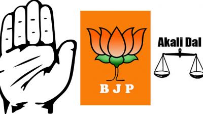 Congress BJP And Shiromani Akali Dal
