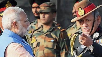 PM Modi arrives in Ladakh 