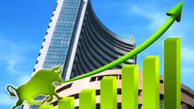 Sensex breaches 49,000, Nifty sits above 14,700