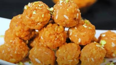 Make Bundi Ladoo Food Recipes