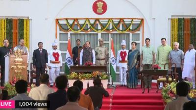 Atishi took oath as CM of Delhi