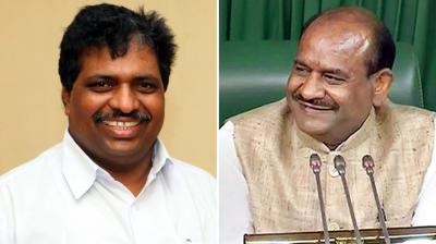 Om Birla vs K Suresh for Speaker Election 