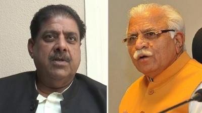 manohar lal khattar  ajay chautala