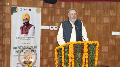 Mental health intervention program launched in Punjab jails by Dr Balbir Singh