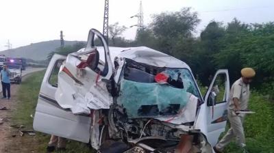 Unfortunate incident happened to a family going to pay obeisance at a religious place