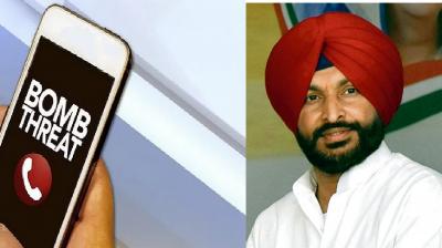Ravneet Bittu again received a bomb threat
