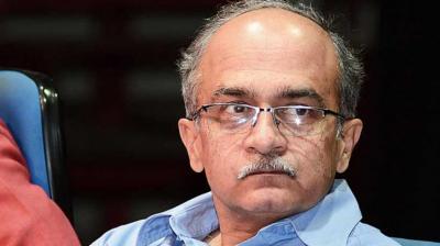 Prashant Bhushan pays a fine of Rs