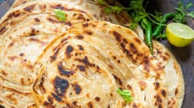 Pudina Lachha Paratha Recipe