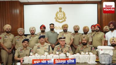 Ferozepur News: Three arrested with 12.07 kg heroin and drug money worth Rs 25.12 lakh in Ferozepur