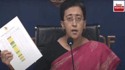 Atishi writes to Election Commission: Toxic water coming from Haryana is creating water crisis in Delhi