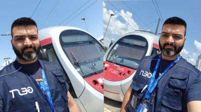 Harpreet Singh Tram driver in Italy