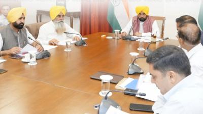 Chief Minister Bhagwant Mann holds special meeting on water scheme