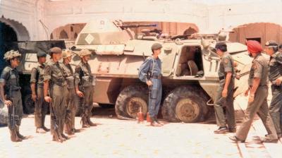 Operation Bluestar army