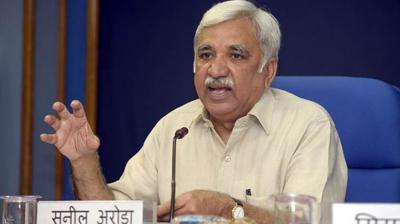  Sunil Arora new Chief Election Commissioner