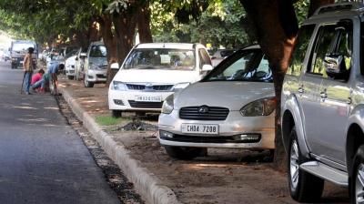 Foothpath On Parking 