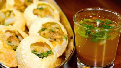 Golgappa water