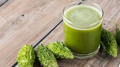 Bitter gourd juice