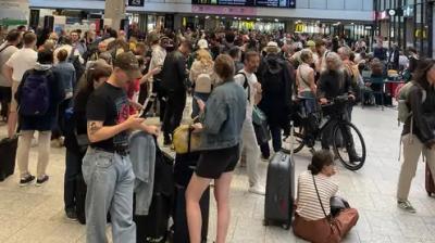 Attack on train network in france