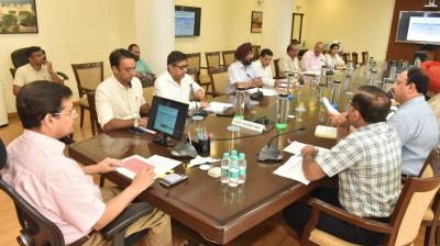 Chief Secretary again reviews Diarrhoea cases in State