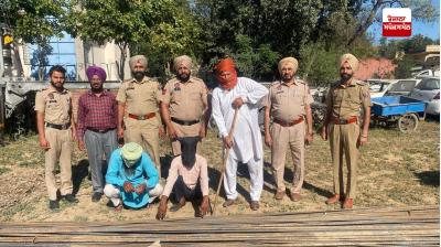 In village Lehal Kalan, contractor's munsi destroyed 21 quintals of Sariya.