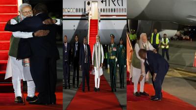  PM Modi receives warm welcome in Papua New Guinea