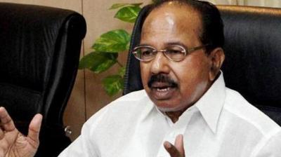 Congress leader Veerappa Moily