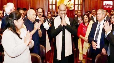 Om Birla met over 180 Indian students during London visit