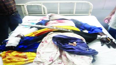 Nihang Singh Wounded During Treatment