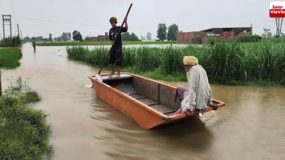 Flood situation prevailed in half a dozen districts Punjab