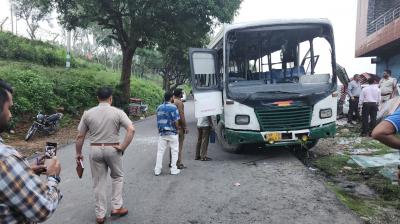 Pathankot Bus Accident News