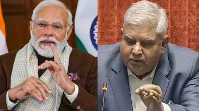 PM Modi calls up Rajya Sabha Chairman Jagdeep Dhankar