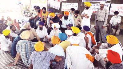Meeting with farmers