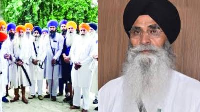 The five sacred forms of Sri Guru Granth Sahib were offered to the fire