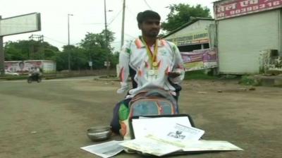 Para-Athlete Manmohan Singh Lodhi