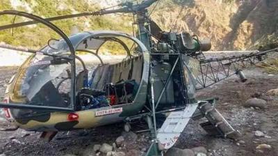 Army's Cheetah helicopter crashes