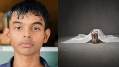  The student hanged himself in school, the boy was upset about something