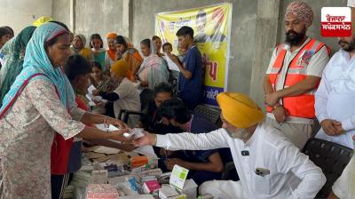 Delhi Sikh Gurdwara Management Committee starts medical camps in Handrakal and Gujarpur villages of Ajnala