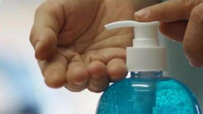 hand sanitize