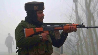 In Kashmir, militants shot a woman