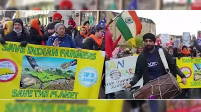 Protests in Scotland against Three Farm laws