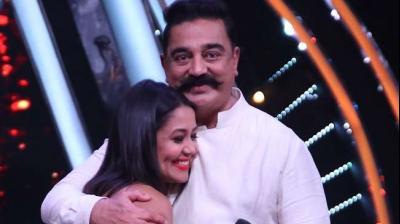 Kamal Hassan with Neha Kakkar