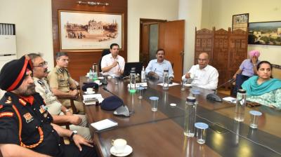 Chief Secretary took stock of arrangements and relief works 