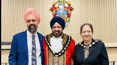  Dilbagh Singh Parmar Saloh (England) became the new Mayor of the Council