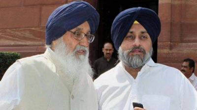 Parkash Singh Badal & Sukhbir Singh Badal