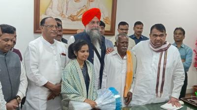  The Speaker of the Punjab Vidhan Sabha held a discussion with the Speaker of the Telangana Vidhan Sabha