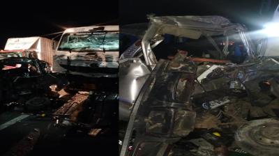 9 Killed After Speeding Truck Hits Van With Wedding Guests In Rajasthan