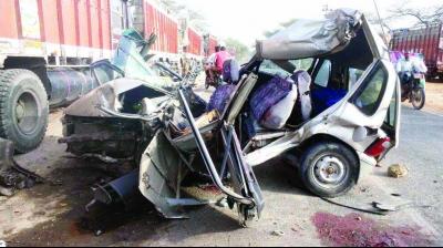 the wedding car Accident