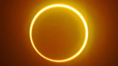 First solar Eclipse of the year