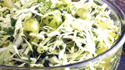 Cabbage and Grape Salad