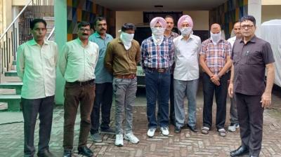 VB ARRESTS TWO LUDHIANA DRO OFFICIALS AMONG FOUR FOR ACCEPTING BRIBE OF RS 30K